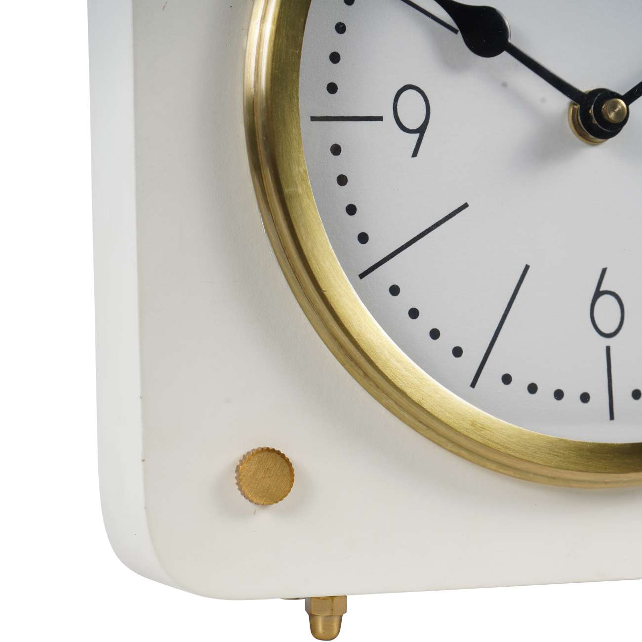 Kimberley Cream & Gold Mantel Clock